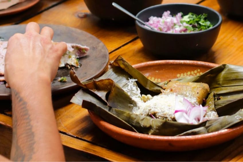 Fresh Mexican food at Negro Huitlacoxe