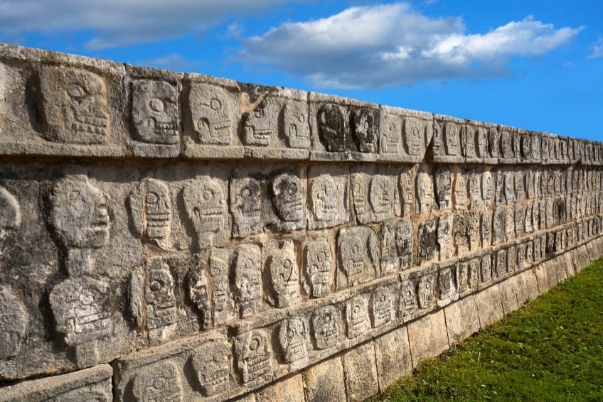 Things To Do At Chichen Itza - Tzompantli (Wall Of Skulls)